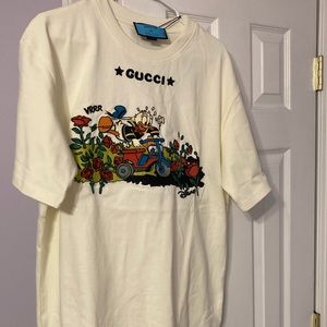 Disney x Gucci Donald Lawn T Shirt